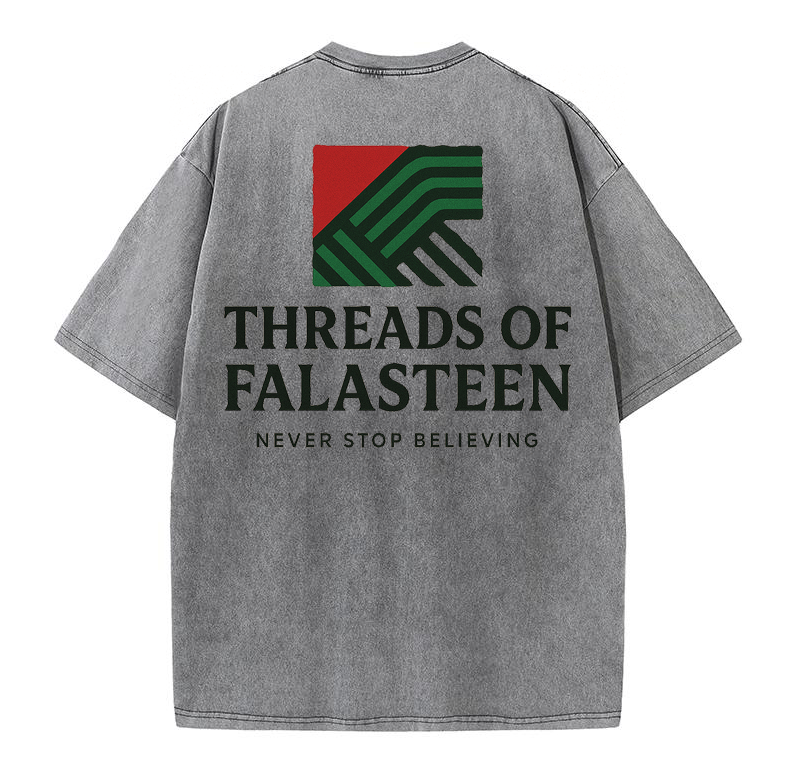 Threads of Falasteen oversized t-shirt